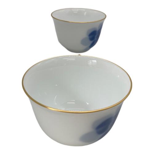 大倉陶園 (オオクラトウエン) カップ&ソーサー ブルーローズ(8211)