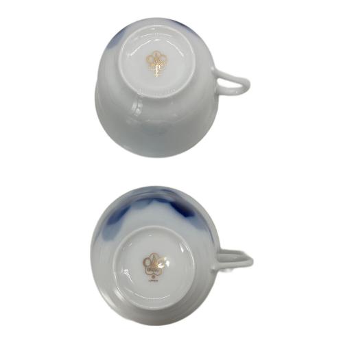 大倉陶園 (オオクラトウエン) カップ&ソーサー ブルーローズ(8211)