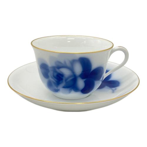 大倉陶園 (オオクラトウエン) カップ&ソーサー ブルーローズ(8211)