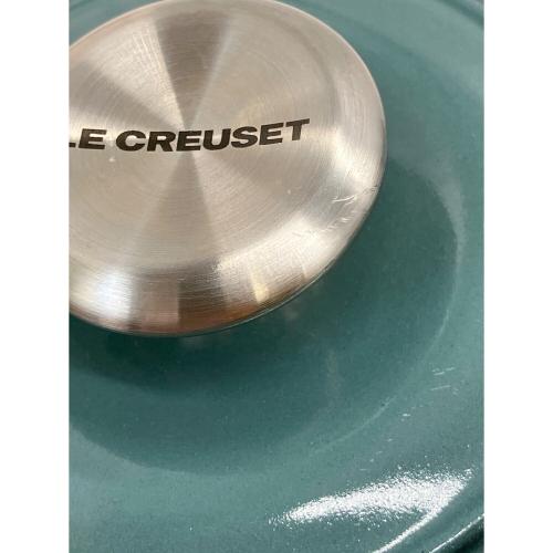 LE CREUSET (ルクルーゼ) ココット・エブリィ18 インナーリッド付 オーシャン