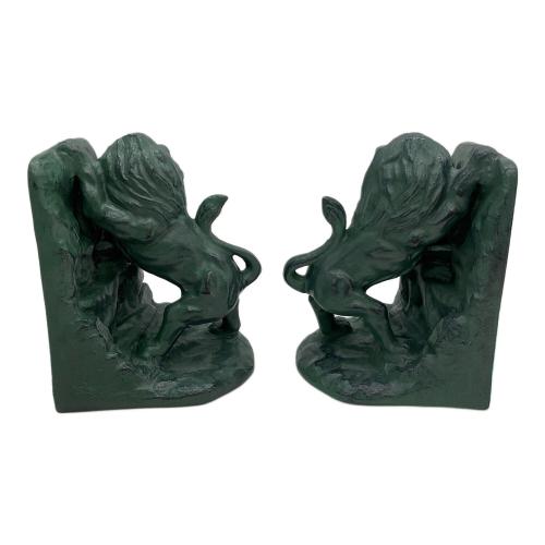 ライオンブックエンド ライオン株式会社100周年記念品