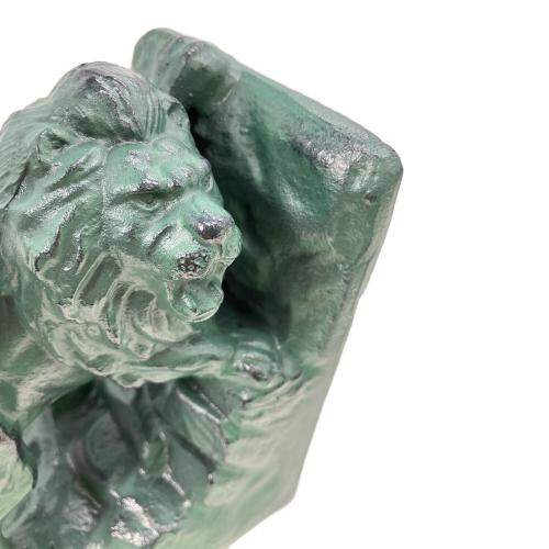 ライオンブックエンド ライオン株式会社100周年記念品