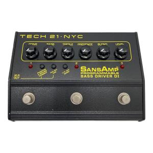 TECH 21・NYC (テック21) SansAmp Programmable Bass Driver DI