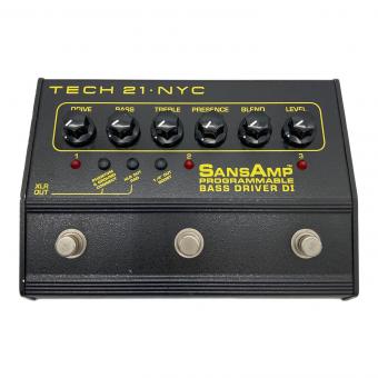 TECH 21・NYC (テック21) SansAmp Programmable Bass Driver DI
