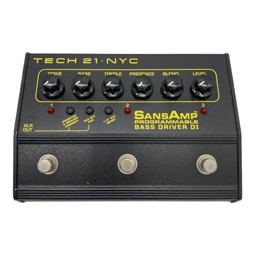 TECH 21・NYC (テック21) SansAmp Programmable Bass Driver DI
