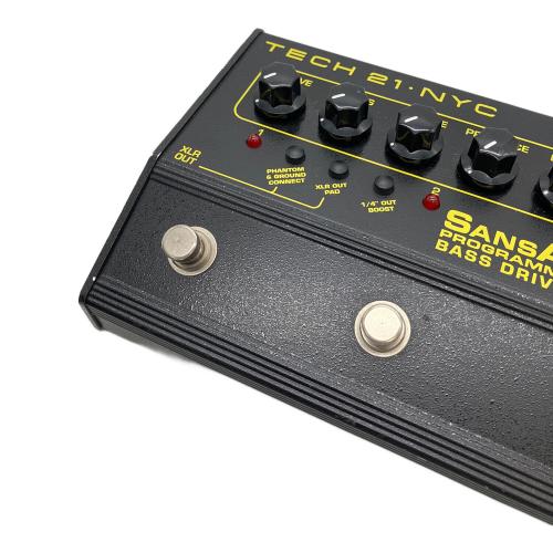 TECH 21・NYC (テック21) SansAmp Programmable Bass Driver DI