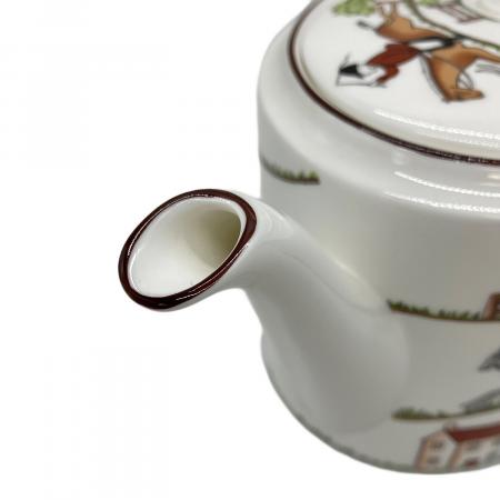  ウェッジウッド ハンティングシーン ティーポット Wedgwood (ウェッジウッド) ティーポット ハンティングシーン