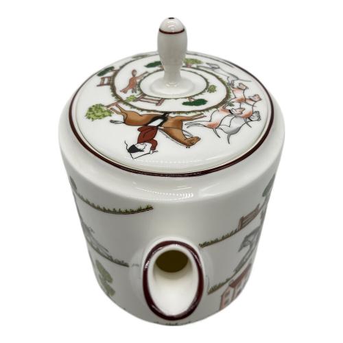 Wedgwood (ウェッジウッド) ティーポット ハンティングシーン