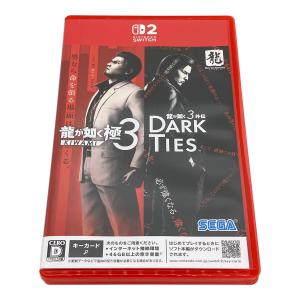 SEGA セガ 龍が如く 極3 / 龍が如く3外伝 Dark Ties Nintendo Switch2用ソフト CERO D (17歳以上対象)