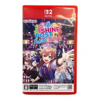 KONAMI コナミ ゲームソフト シャインポスト Be Your アイドル！ AAFDA Nintendo Switch2 経営ＳＬＧ Nintendo Switch2用ソフト CERO B (12歳以上対象)