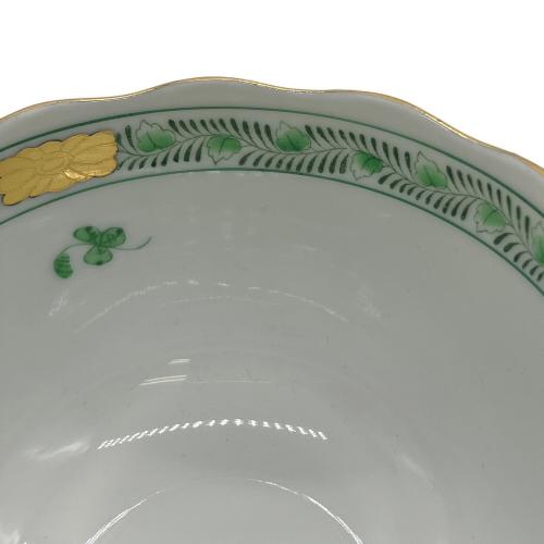 Herend (ヘレンド) カップ アポニーグリーン インドの華