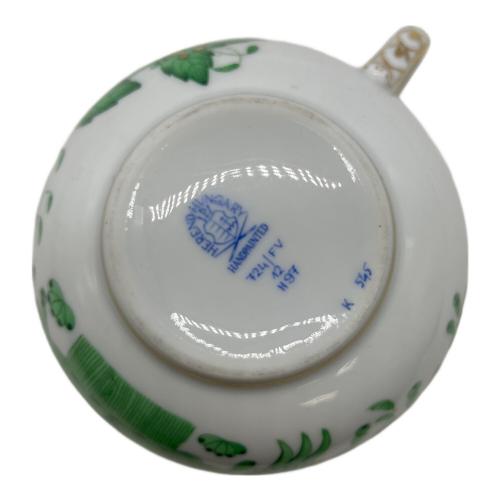 Herend (ヘレンド) カップ アポニーグリーン インドの華