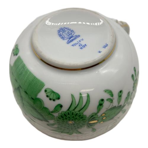 Herend (ヘレンド) カップ アポニーグリーン インドの華