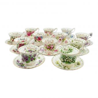 ROYAL ALBERT (ロイヤルアルバート) カップ&ソーサー フラワー・オブ・ザ・マンス