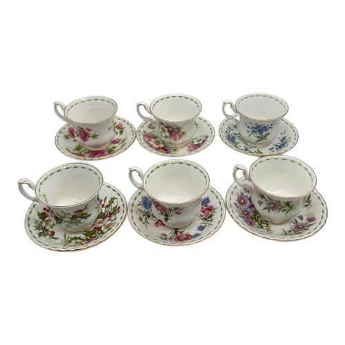 ROYAL ALBERT (ロイヤルアルバート) カップ&ソーサー フラワー・オブ・ザ・マンス