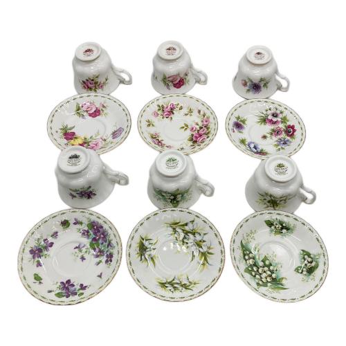 ROYAL ALBERT (ロイヤルアルバート) カップ&ソーサー フラワー・オブ・ザ・マンス