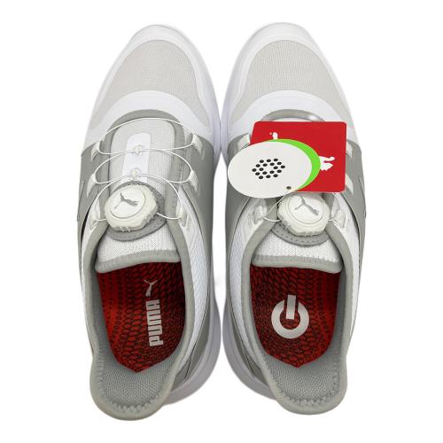 PUMA (プーマ) ゴルフシューズ 194541-03 メンズ SIZE 25.5cm ホワイト