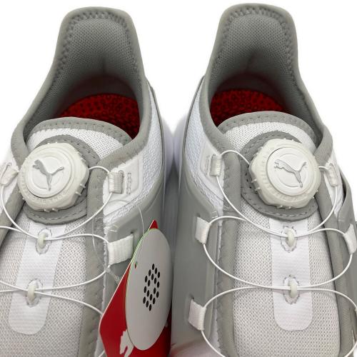 PUMA (プーマ) ゴルフシューズ 194541-03 メンズ SIZE 25.5cm ホワイト