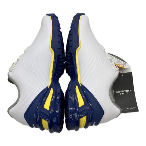 BRIDGESTONE (ブリヂストン) ゴルフシューズ SHG10L メンズ SIZE 25.5cm ホワイト