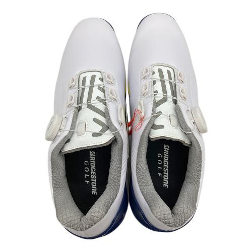 BRIDGESTONE (ブリヂストン) ゴルフシューズ SHG10L メンズ SIZE 25.5cm ホワイト