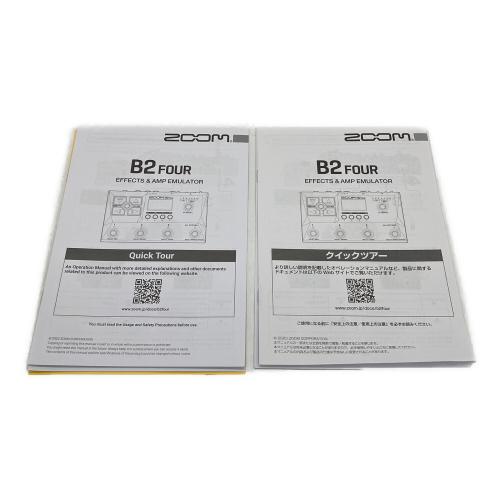 ZOOM (ズーム) エフェクター B2 FOUR
