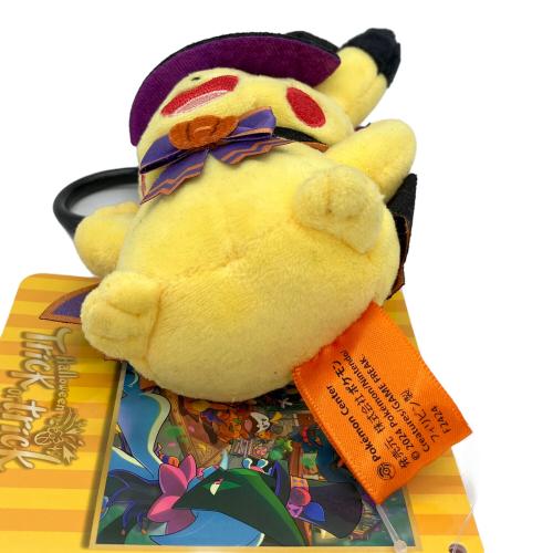 ポケモンセンター　ポケットモンスターピカチュウ ヌイグルミ タグ付 Halloween Trick or Trick
