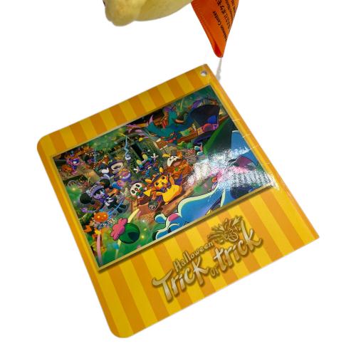 ポケモンセンター　ポケットモンスターピカチュウ ヌイグルミ タグ付 Halloween Trick or Trick