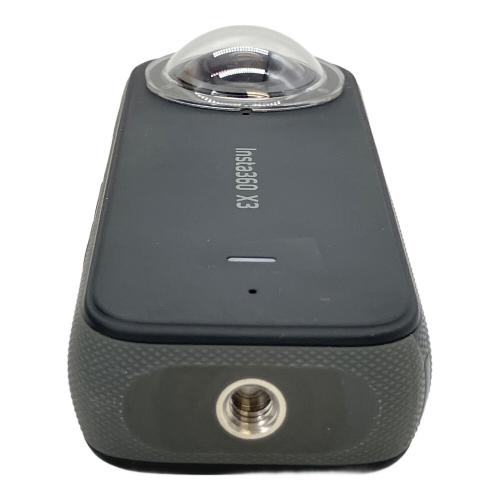 insta360 X3 (インスタサンロクマル) アクションカメラ CINSAAQ/B ＊付属ハンドルベタつき有
