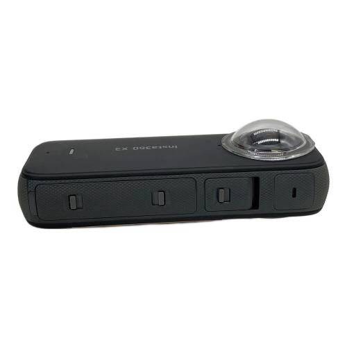 insta360 X3 (インスタサンロクマル) アクションカメラ CINSAAQ/B ＊付属ハンドルベタつき有
