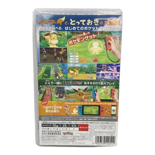任天堂 (ニンテンドウ) ポケットモンスター Let's Go! イーブイ Nintendo Switch用ソフト CERO A (全年齢対象)