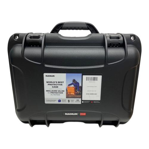 NANUK 防水ハードキャリーケース 918 ウレタンフォーム無し ブラック