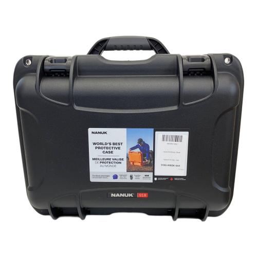NANUK 防水ハードケース 918 ウレタンフォーム無し ブラック