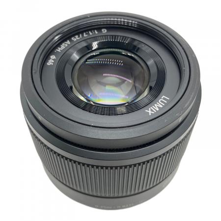Panasonic H-H025 単焦点レンズ Amazon | パナソニック(Panasonic) 単焦点レンズ マイクロフォーサーズ