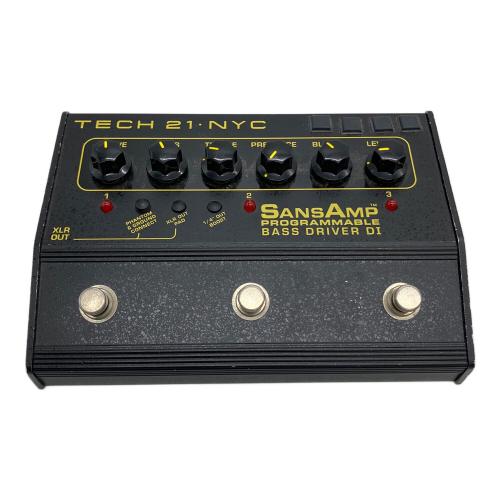 TECH 21 (テック 21) SANS AMP PROGRAMMABLE  BASS DRIVER DI ベースアンプ