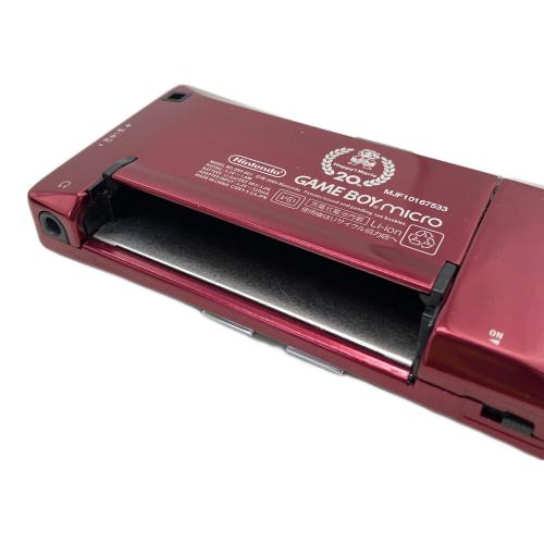 Nintendo (ニンテンドウ) GAMEBOY micro OXY-001 20周年 限定モデル