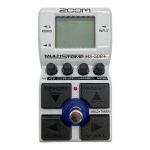 ZOOM (ズーム) エフェクター MS-50G+ ※ACアダプター駆動は【ZOOM AD-16】以外保証不可