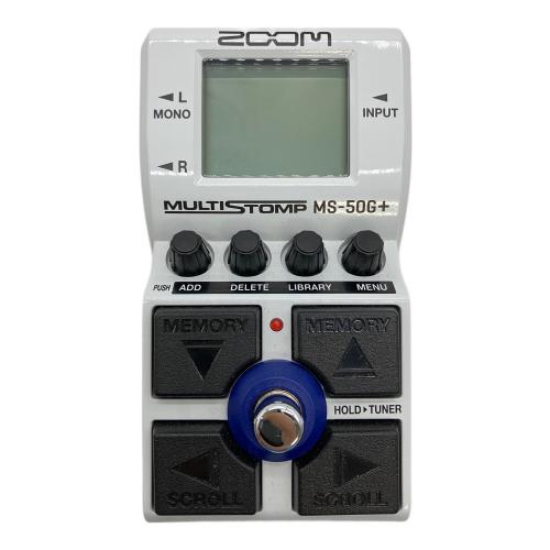 ZOOM (ズーム) エフェクター MS-50G+ ※ACアダプター駆動は【ZOOM AD-16】以外保証不可