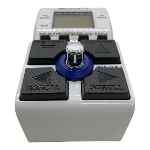 ZOOM (ズーム) エフェクター MS-50G+ ※ACアダプター駆動は【ZOOM AD-16】以外保証不可