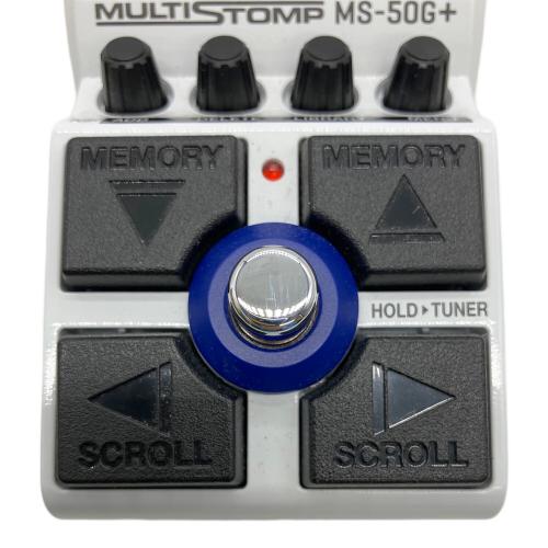 ZOOM (ズーム) エフェクター MS-50G+ ※ACアダプター駆動は【ZOOM AD-16】以外保証不可