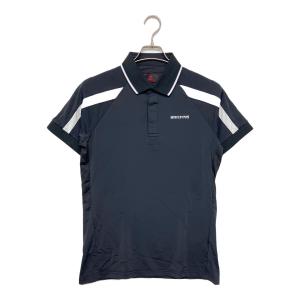 BRIEFING (ブリーフィング) ゴルフウェア(トップス) BRG221M32 メンズ SIZE M ブラック×ホワイト