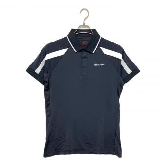 BRIEFING (ブリーフィング) ゴルフウェア(トップス) BRG221M32 メンズ SIZE M ブラック×ホワイト