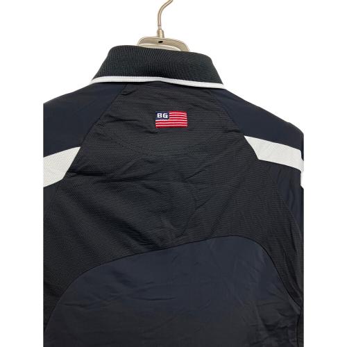 BRIEFING (ブリーフィング) ゴルフウェア(トップス) BRG221M32 メンズ SIZE M ブラック×ホワイト