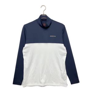 BRIEFING (ブリーフィング) ゴルフウェア(トップス) BRG223M15 メンズ SIZE M ネイビー×ホワイト