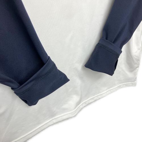BRIEFING (ブリーフィング) ゴルフウェア(トップス) BRG223M15 メンズ SIZE M ネイビー×ホワイト