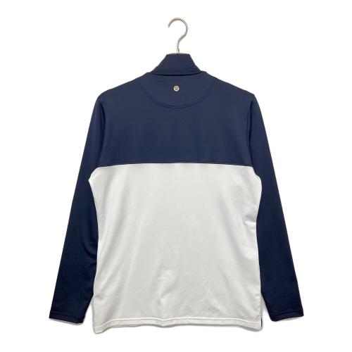 BRIEFING (ブリーフィング) ゴルフウェア(トップス) BRG223M15 メンズ SIZE M ネイビー×ホワイト