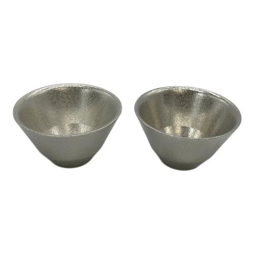 能作 (ノウサク) 片口 ぐい呑みセット