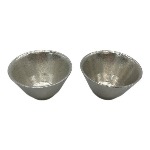 能作 (ノウサク) 片口 ぐい呑みセット