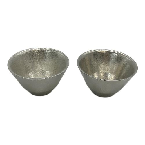 能作 (ノウサク) 片口 ぐい呑みセット