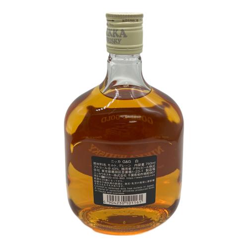 NIKKA ニッカ G&G ウィスキー 750ml