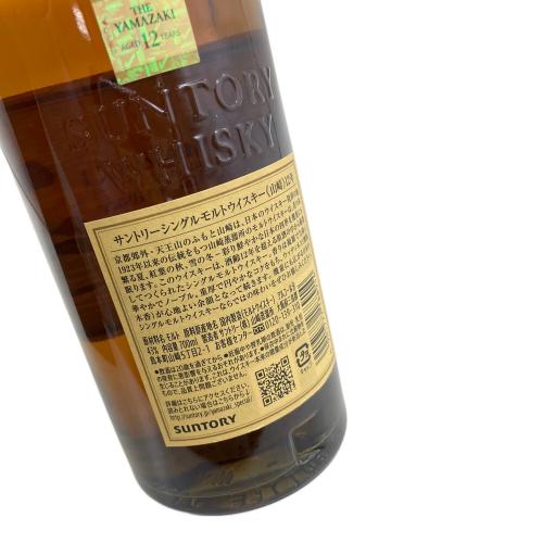 SUNTORY サントリー 山崎 ジャパニーズウィスキー 12年 700ml